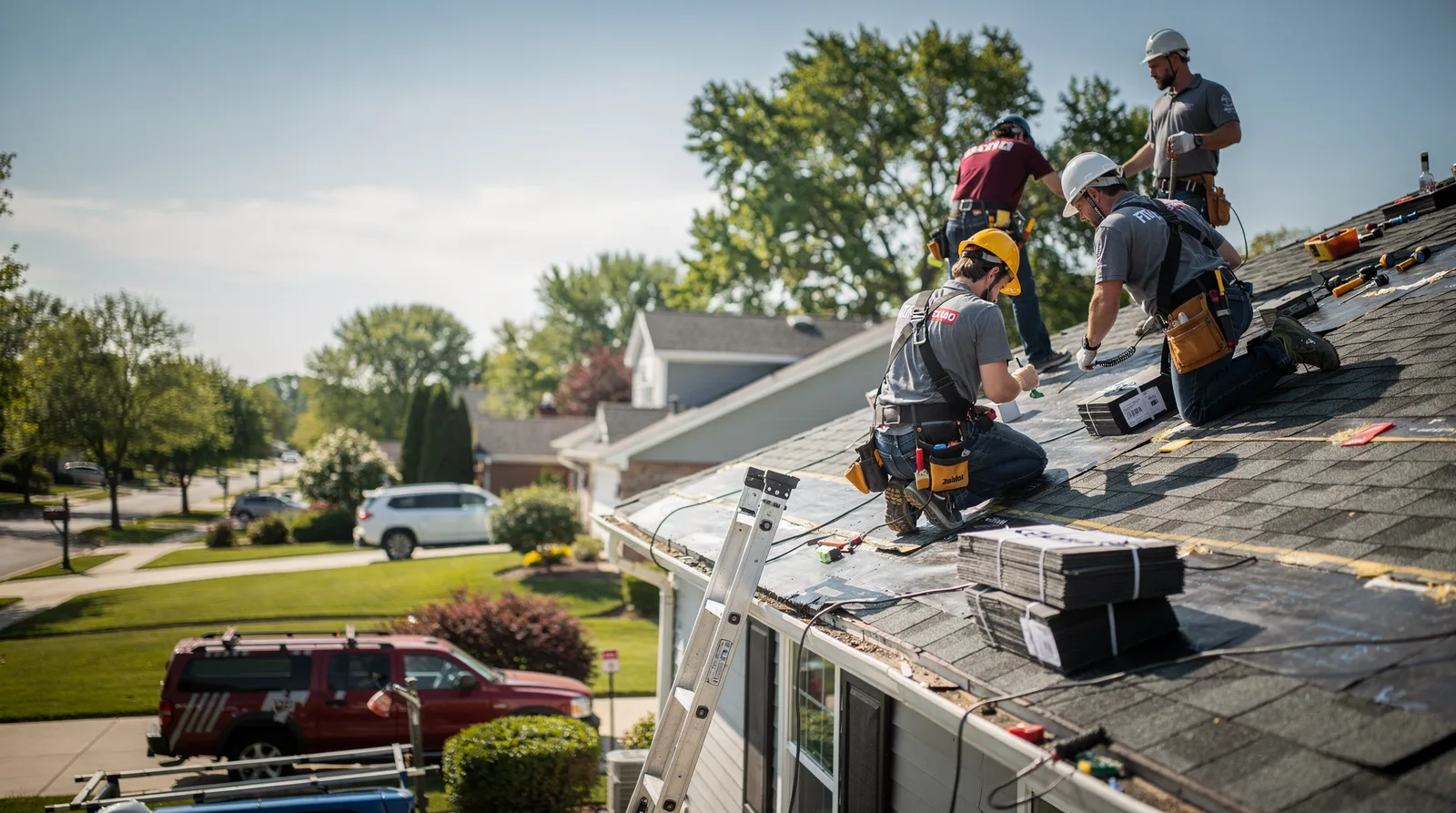 Roof Repair in Saint Francis, WI around you